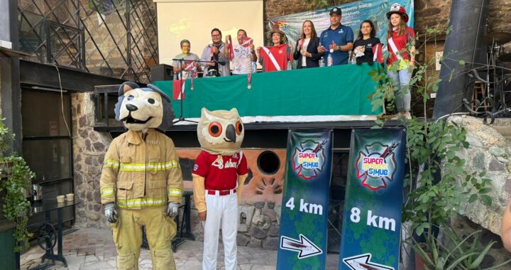 PRESENTAN LA NOVENA CARRERA ATLÉTICA DE LOS BOMBEROS SIMUB