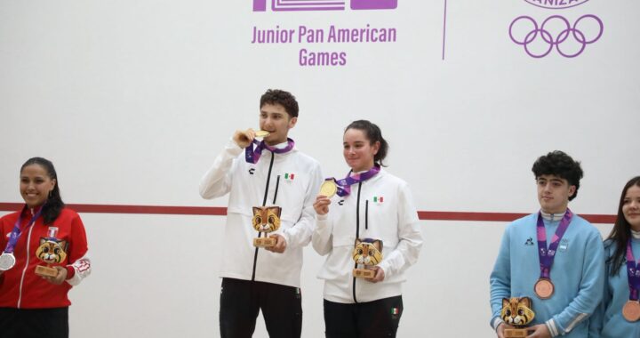 GUANAJUATENSE CAMPEONA DE AMÉRICA: MARIANA NARVÁEZ LOGRA ORO EN DOBLES MIXTO