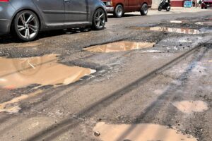 Comienza programa de bacheo en Guanajuato capital