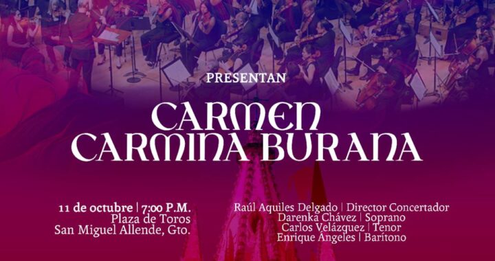 FUNAM Guanajuato anuncia magno concierto de la Orquesta Sinfónica de Minería en San Miguel de Allende, Guanajuato