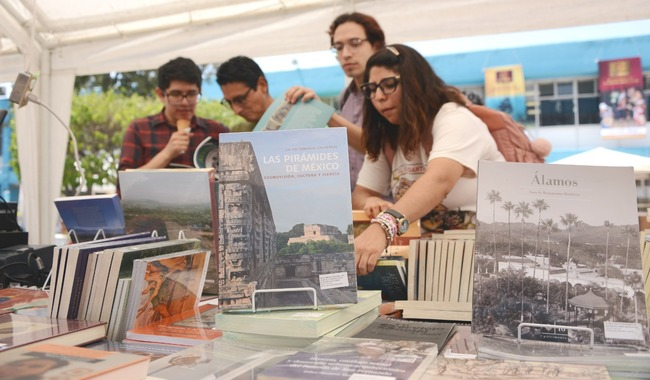 EL INAH, LISTO PARA LA VII FERIA INTERNACIONAL DEL LIBRO DE LAS UNIVERSITARIAS Y LOS UNIVERSITARIOS