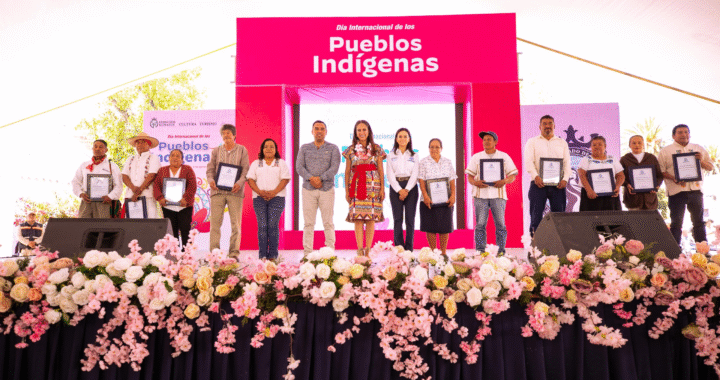 Reconoce Libia Dennise la riqueza cultural e identidad de los pueblos indígenas en Guanajuato