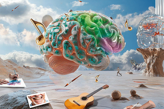 “Afinado”: música y pintura para mejorar la salud cerebral*