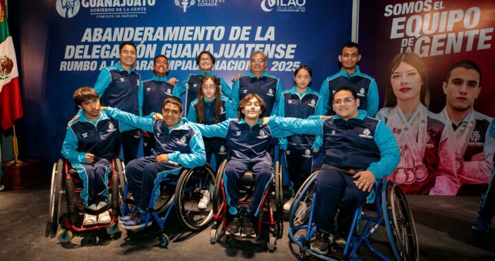Abandera gobernadora a Delegación Paradeportiva de Guanajuato Rumbo a la Paralimpiada Nacional CONADE 2025