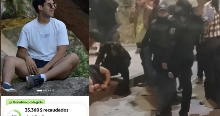 Un estudiante resultó lesionado tras ser atropellado dolosamente