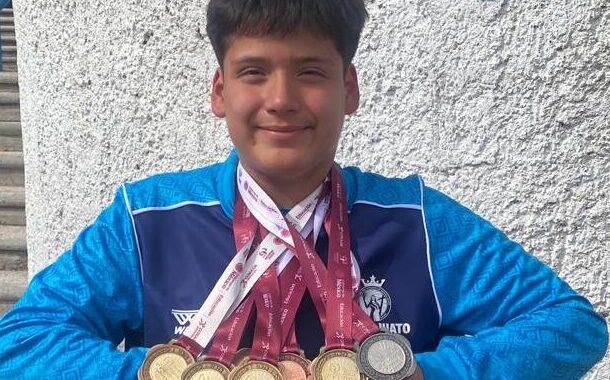 REFRENDA GUANAJUATO SU TERCER LUGAR EN NATACIÓN DE PARALIMPIADA NACIONAL