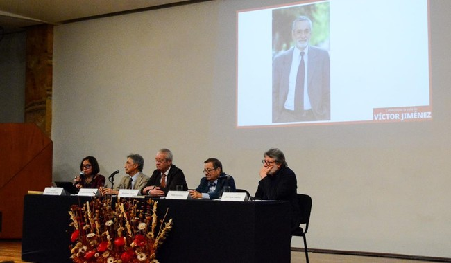 EL INBAL RINDE HOMENAJE AL DESTACADO ARQUITECTO Y EDITOR MEXICANO VÍCTOR JIMÉNEZ