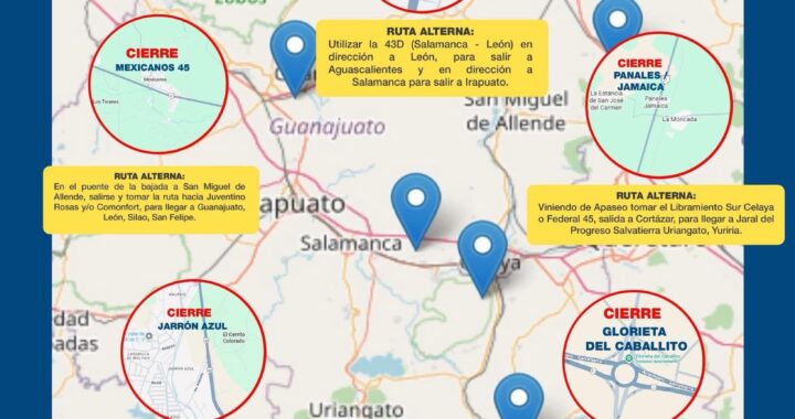 Alerta gobierno estatal sobre posibles cierres carreteros ante movilización nacional del sector agrícola
