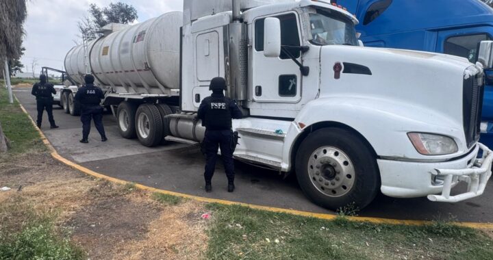 Asegura FSPE 30 mil litros de hidrocarburo en Villagrán
