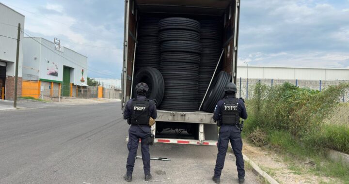 Recuperan FSPE en Celaya caja seca con 240 llantas robadas, valuadas en más de 3.2MDP