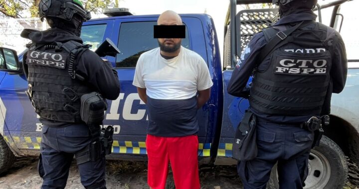 Detiene Secretaría de Seguridad y Paz a presunto asaltante de gasolineras en Abasolo