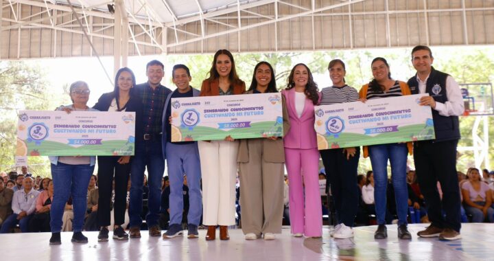Prueben comer saludable y premian platillos y huertos hechos en casa