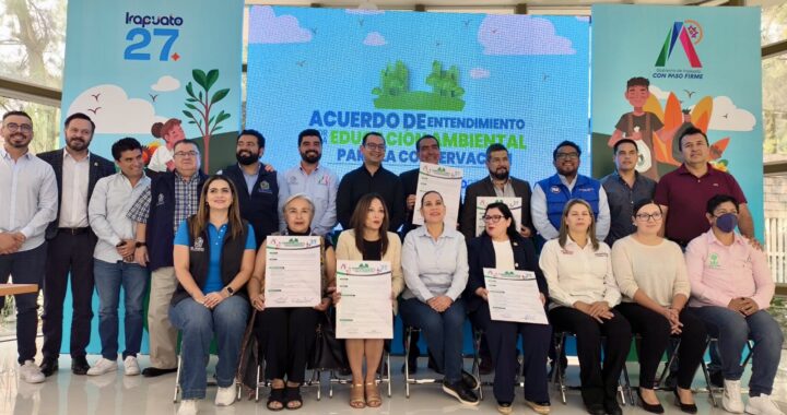 UG se suma a acuerdo por la educación ambiental y la conservación en Irapuato