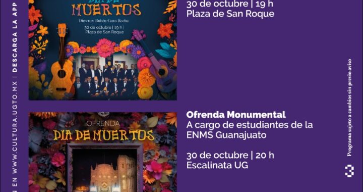 Llega el festival “Día de Muertos UG, Tradición con vida” con diferentes actividades culturales y artísticas