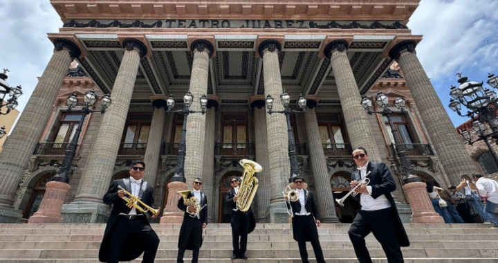 Se presenta en el Auditorio Mateo Herrera el Quinteto de Metales Vientos del Bajío
