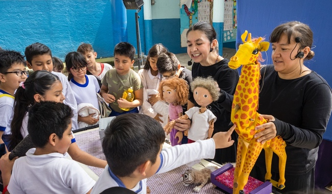 CON 900 FUNCIONES EN EL PAÍS, LAS ARTES ESCÉNICAS VUELVEN A LA ESCUELA