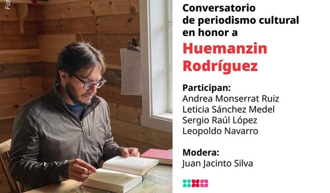 AMIGOS Y COLEGAS RINDEN HOMENAJE A HUEMANZIN RODRÍGUEZ EN EL 53 CERVANTINO