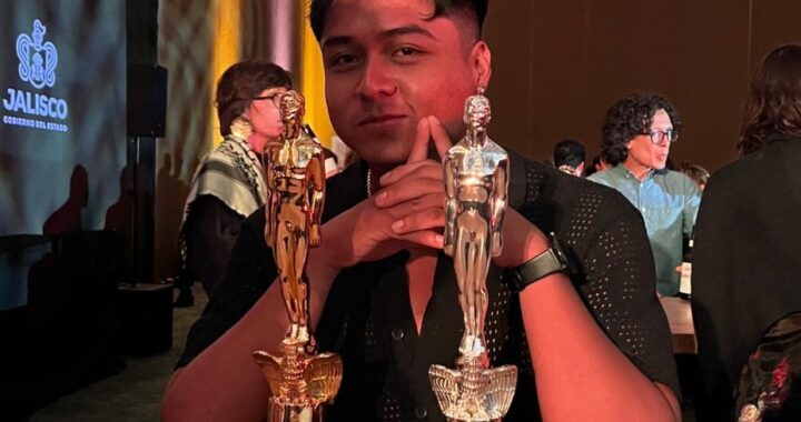 Reconocen talento de estudiante UG con nominación al Premio Ariel
