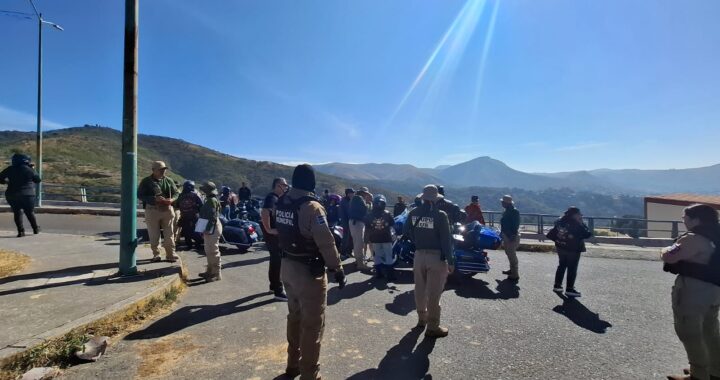 Refuerzan dependencias vigilancia en las carreteras colindantes con la capital