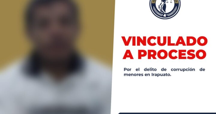 Cae sujeto por corrupción de menores en Irapuato