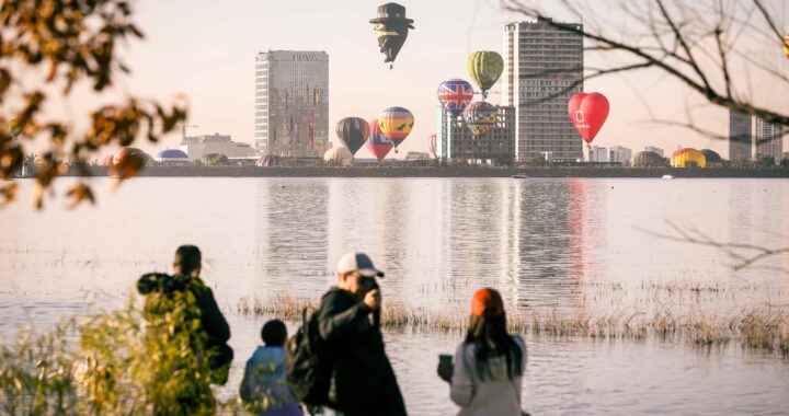 Festival Internacional del Globo recibió a miles de personas y sorprende con más de 200 globos