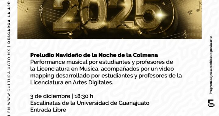 Celebra el arte con la Agenda Cultura UG