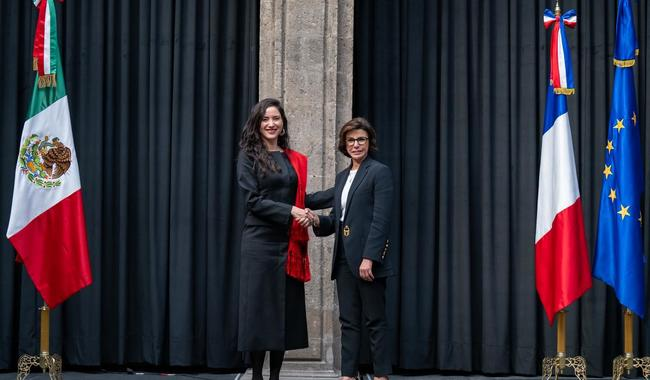 MÉXICO Y FRANCIA FORTALECEN LA COOPERACIÓN INTERNACIONAL Y LA DIPLOMACIA CULTURAL