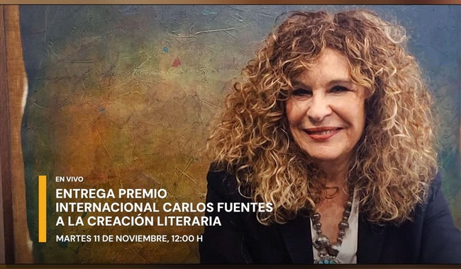 LA ENTREGA DEL PREMIO CARLOS FUENTES 2025, EN VIVO POR CANAL VEINTIDÓS
