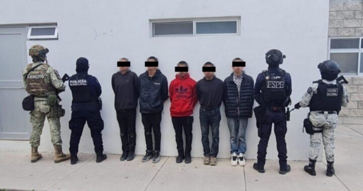 Detienen a cinco presuntos generadores de violencia en San José de Iturbide