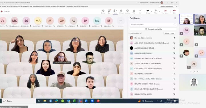 UG Campus Celaya-Salvatierra y la Universidad de Castilla la Mancha inician proyecto COIL, aprendizaje colaborativo e intercultural
