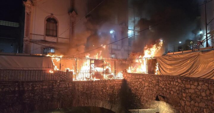 Recibirán ayuda social, comerciantes afectados por incendio en Gavira; verán su reubicación