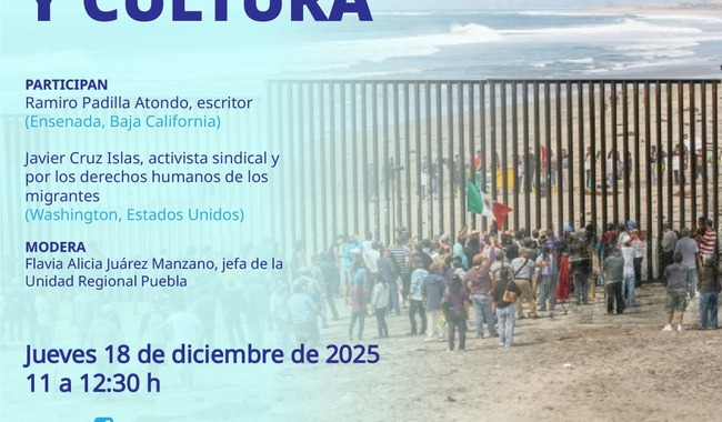 ESPECIALISTAS DEBATEN EN TORNO AL FENÓMENO MIGRATORIO EN EL CONVERSATORIO VIRTUAL “MIGRACIÓN Y CULTURA”