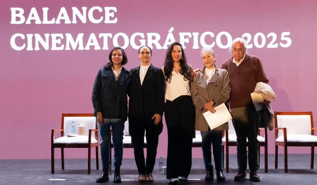 CLAUDIA CURIEL DE ICAZA PRESENTA EL BALANCE CINEMATOGRÁFICO 2025