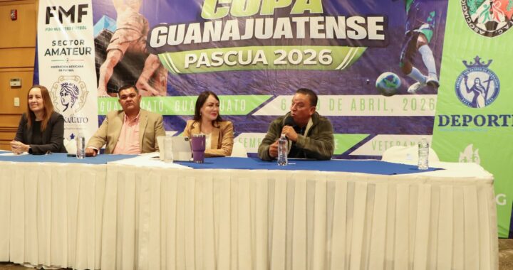Guanajuato capital será sede internacional de la copa de futbol «Pascua 2026»