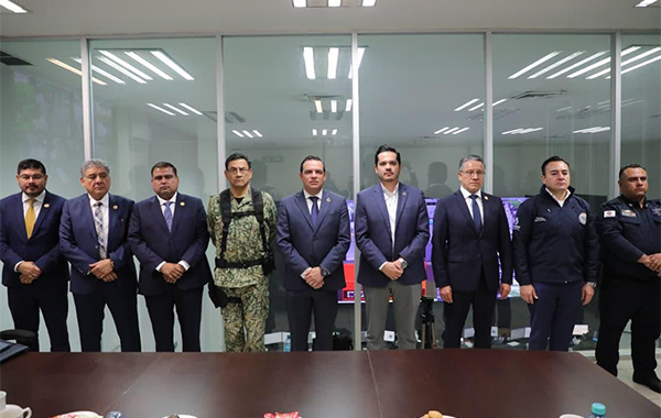 Para fortalecer la seguridad en Salamanca, refuerzan la coordinación estatal, federal y municipal