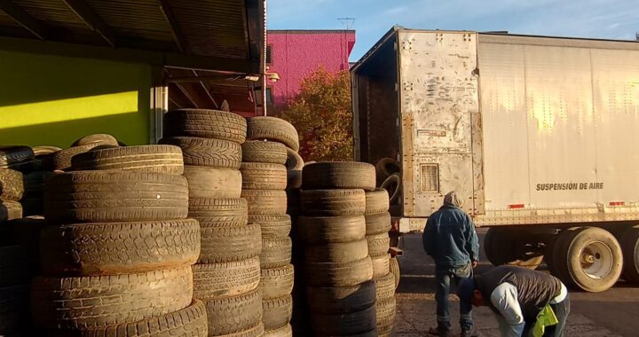 Invitan a participar en la campaña de acopio de llantas, a partir del 27 de enero