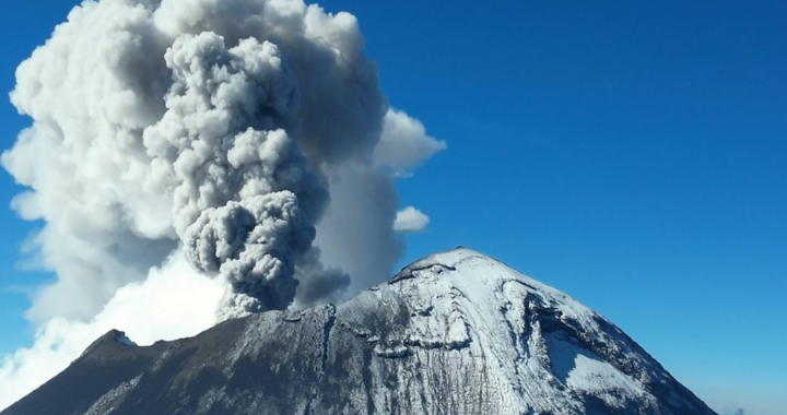 TV UNAM estrena la serie documental A 30 años de la reactivación del Popocatépetl*
