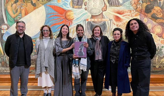 PRESENTAN EL CATÁLOGO DE LA EXPOSICIÓN GELES CABRERA. PARTITURAS CORPORALES