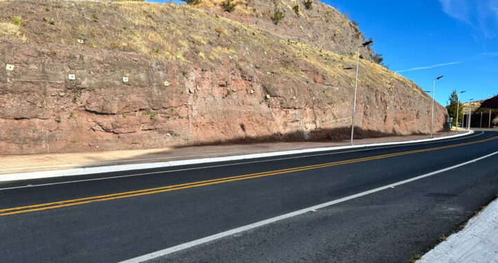 Concluye SOP estabilización de taludes de la vialidad Diego Rivera en Guanajuato capital