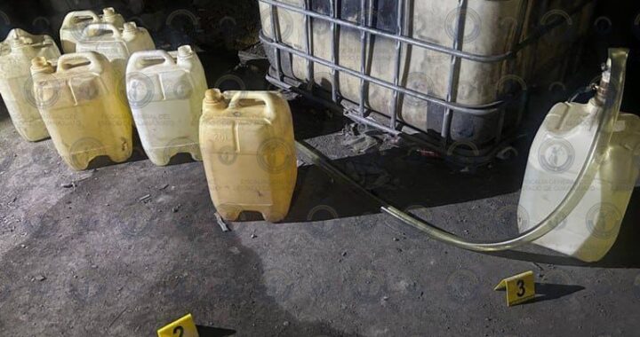 Aseguran hidrocarburo durante cateo en Juventino Rosas