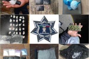 Decomisa policía capitalina, más de mil dosis de drogas y 3 armas de fuego en un mes