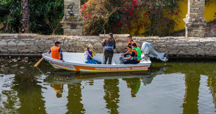 Ponen orden en la Presa de los Santos y sus alrededores con jornada integral de limpieza