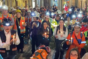 Se solidarizan mineros de Guanajuato con familias de desaparecidos en Sinaloa