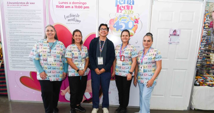 Estudiantes UG impulsan la lactancia materna en la Feria Estatal de León 2026