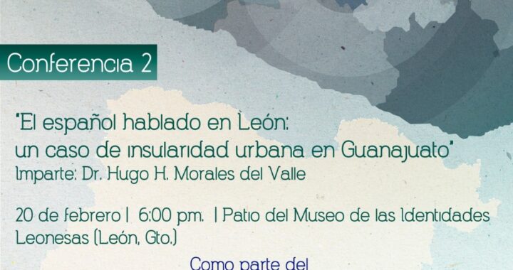 Académico UG expone la riqueza lingüística del estado de Guanajuato