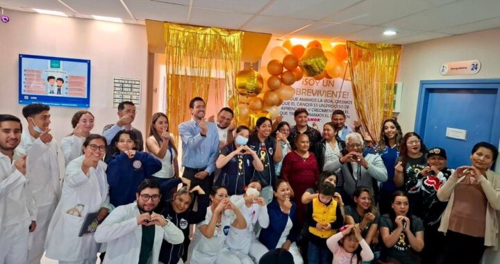 Tres niños vencen al cáncer y hacen sonar la campana de la esperanza en el Hospital General de Celaya