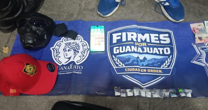 Detienen a un hombre con 12 dosis de presunta droga cristal durante recorridos de vigilancia