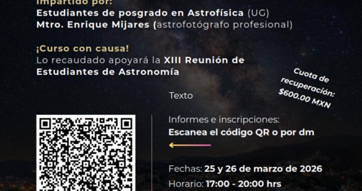 UG: Invitan a capturar el cielo en curso de astrofotografía para todo público