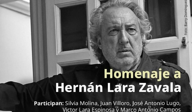 RINDEN HOMENAJE A HERNÁN LARA ZAVALA A UN AÑO DE SU FALLECIMIENTO