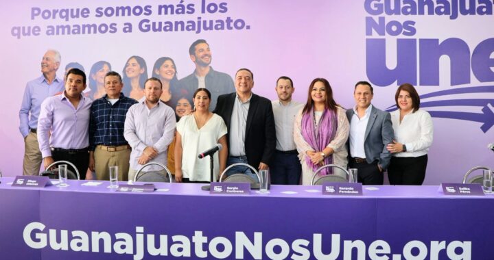 Presentan ex militantes del partido Verde, la organización social «Guanajuato nos Une»